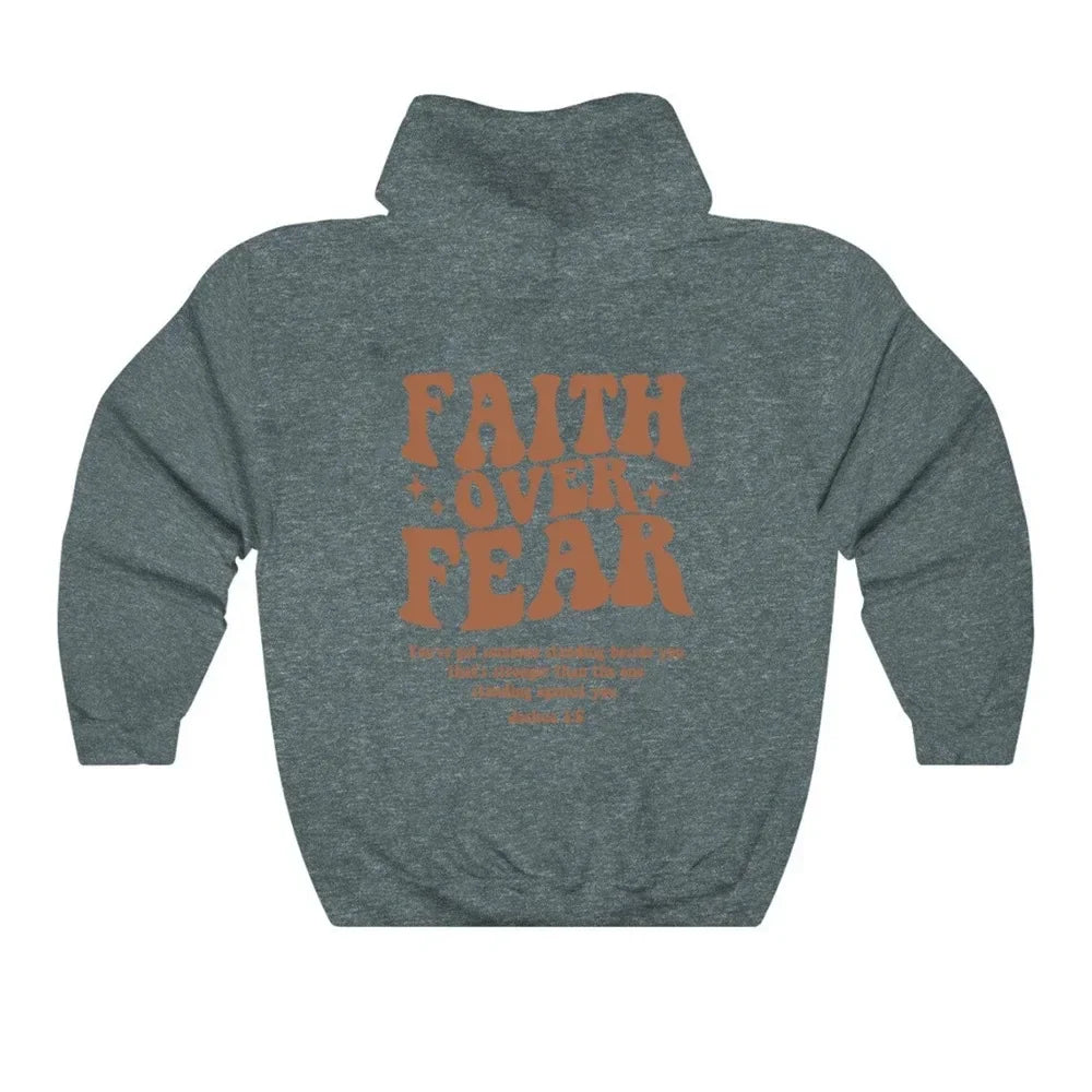 Lord's Plan: Faith Over Fear Hoodies