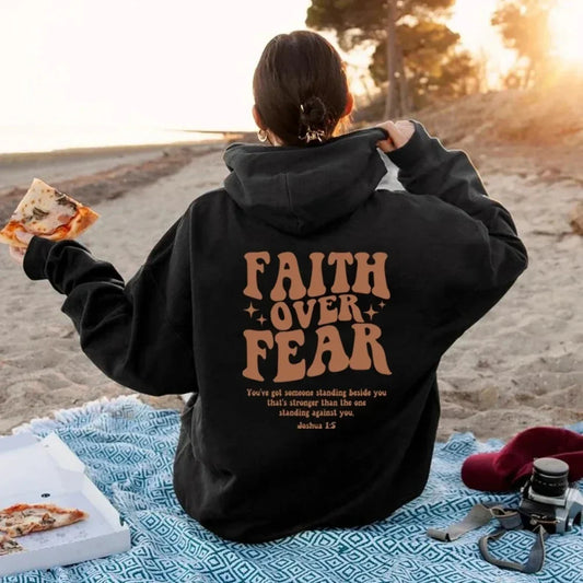 Lord's Plan: Faith Over Fear Hoodies