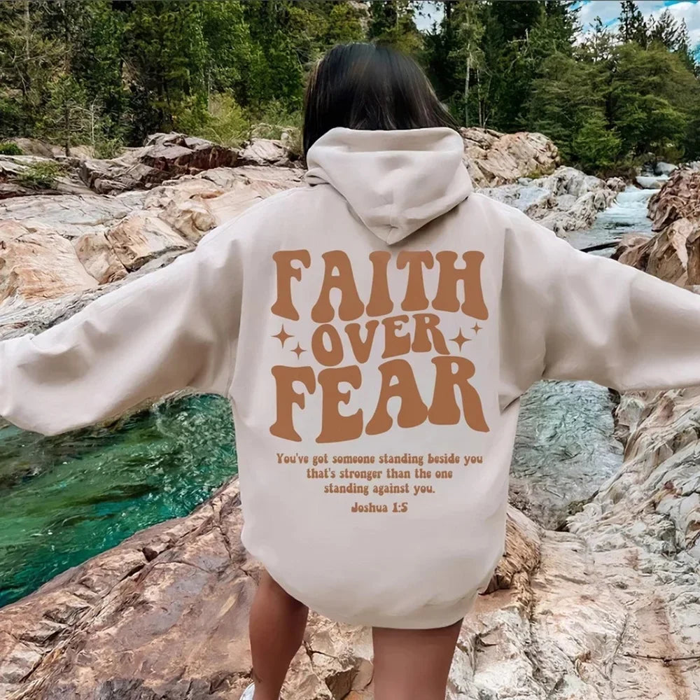 Lord's Plan: Faith Over Fear Hoodies