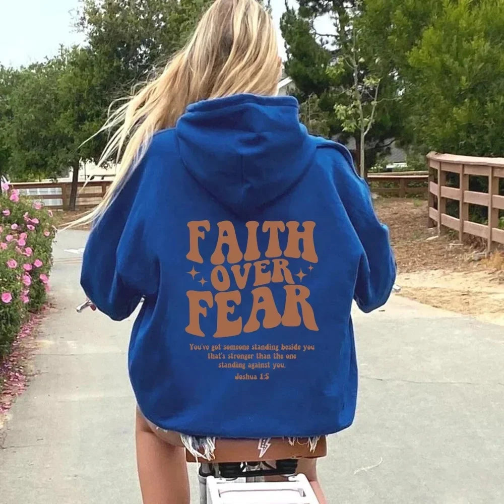 Lord's Plan: Faith Over Fear Hoodies