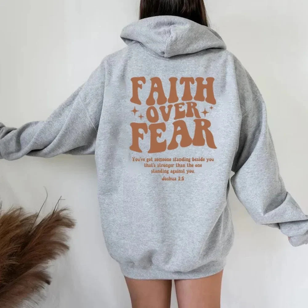 Lord's Plan: Faith Over Fear Hoodies